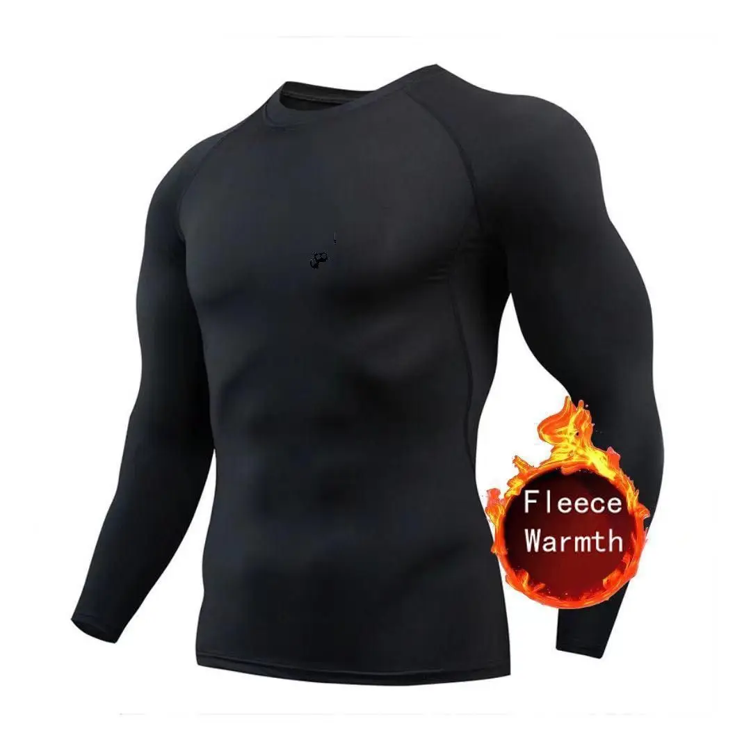 Rash Guard - Maglia a compressione da uomo con